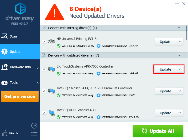 Elo touchscreen drivers free download